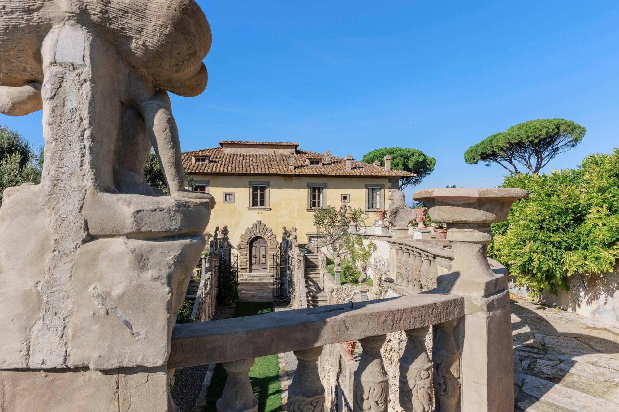 Villa Gamberaia Settignano Extérieur photo